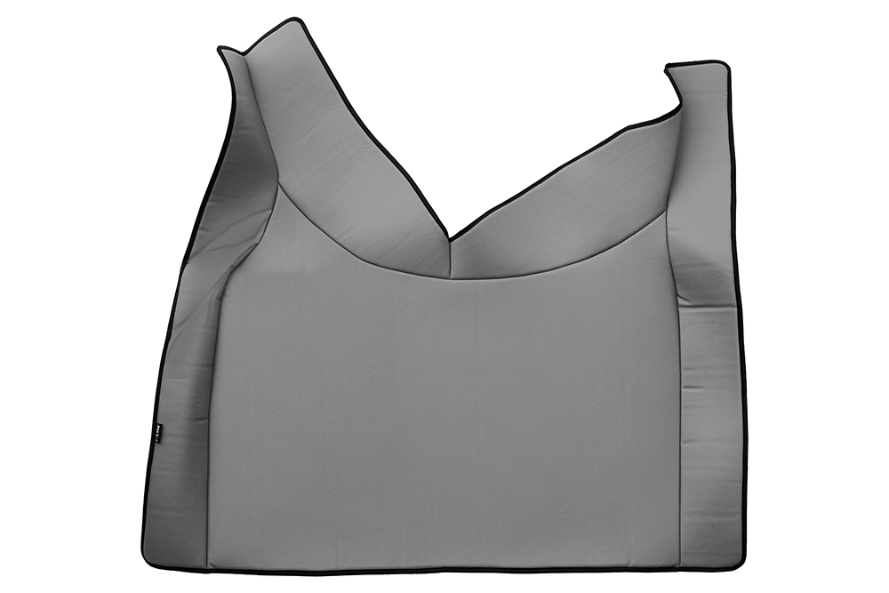 Tapis De Sol Pour Camion Volvo FH4 Euro 6 (2013-2020) - Conduite à Gauche - Cuir écologique Gris