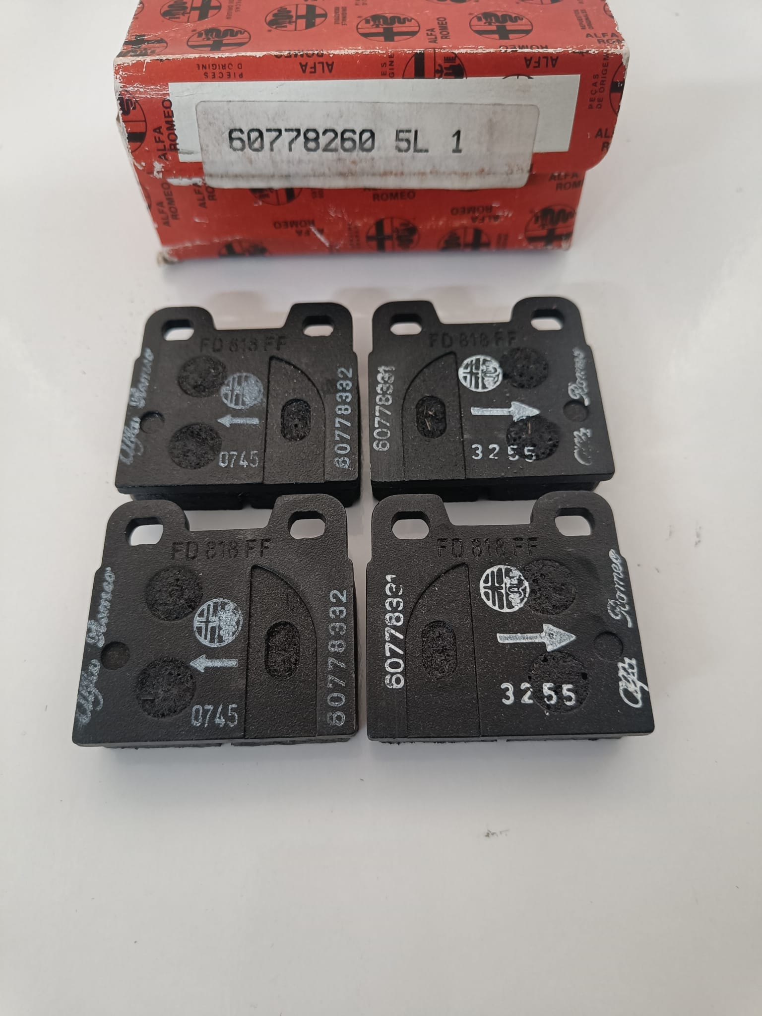 Set Pastiglie Freno Posteriori BESTPRICE - 4 Pezzi - Per Alfa Romeo Mito, Fiat Bravo/Multipla/Stilo, Lancia Delta III